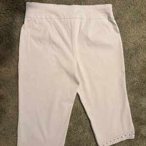 D.F.A. NEW YORK WOMAN TAN CAPRIS 16W